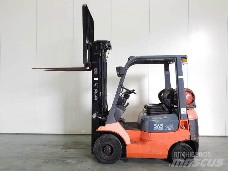 Toyota 42-7FGF15 Газовые погрузчики