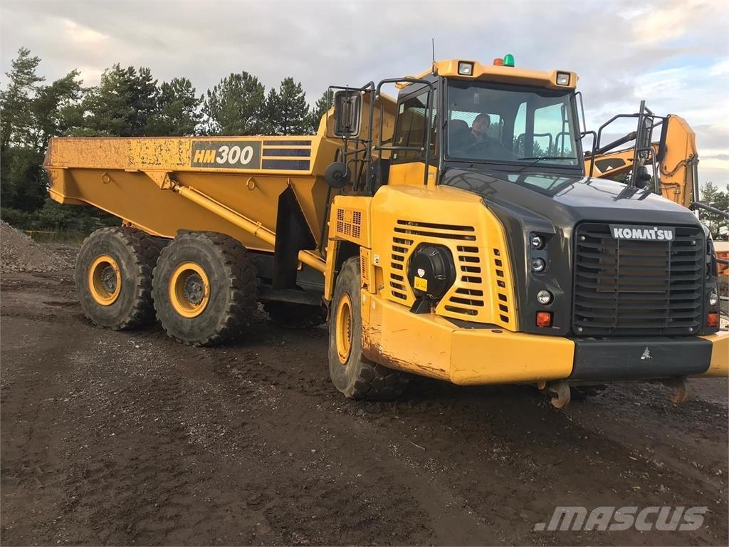 Komatsu HM300-5 Шарнирно-сочленённые самосвалы