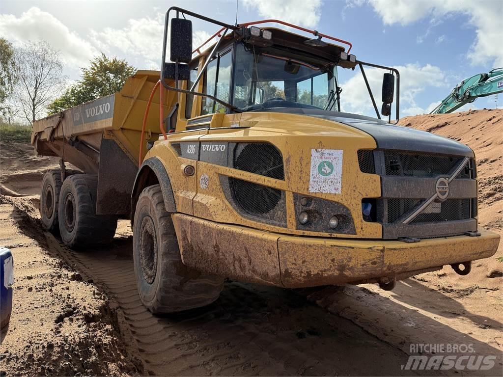 Volvo A30G Шарнирно-сочленённые самосвалы