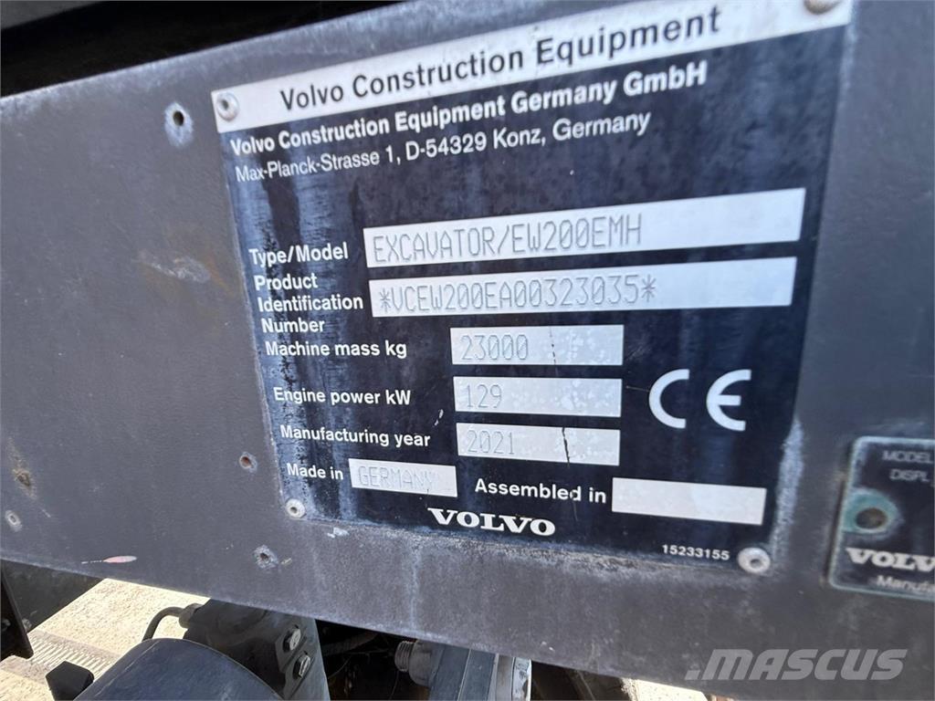 Volvo EW200E Телескопические погрузчики