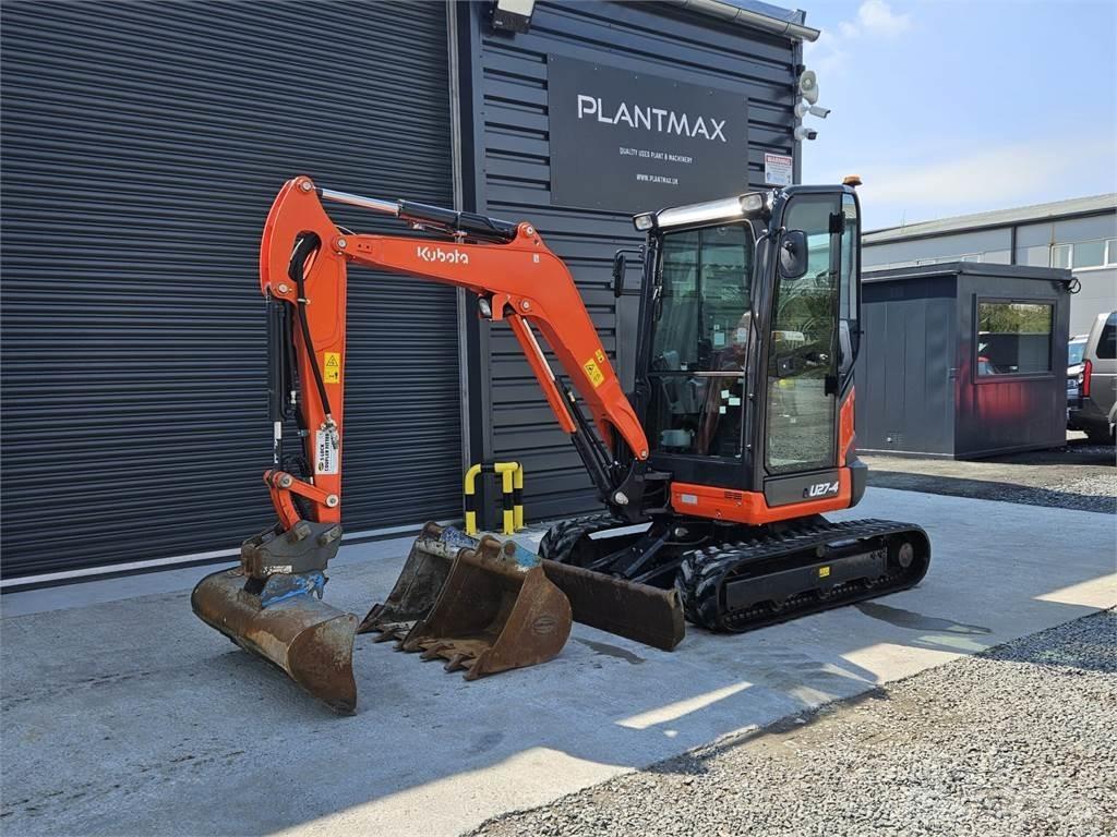 Kubota U27-4 Мини-экскаваторы