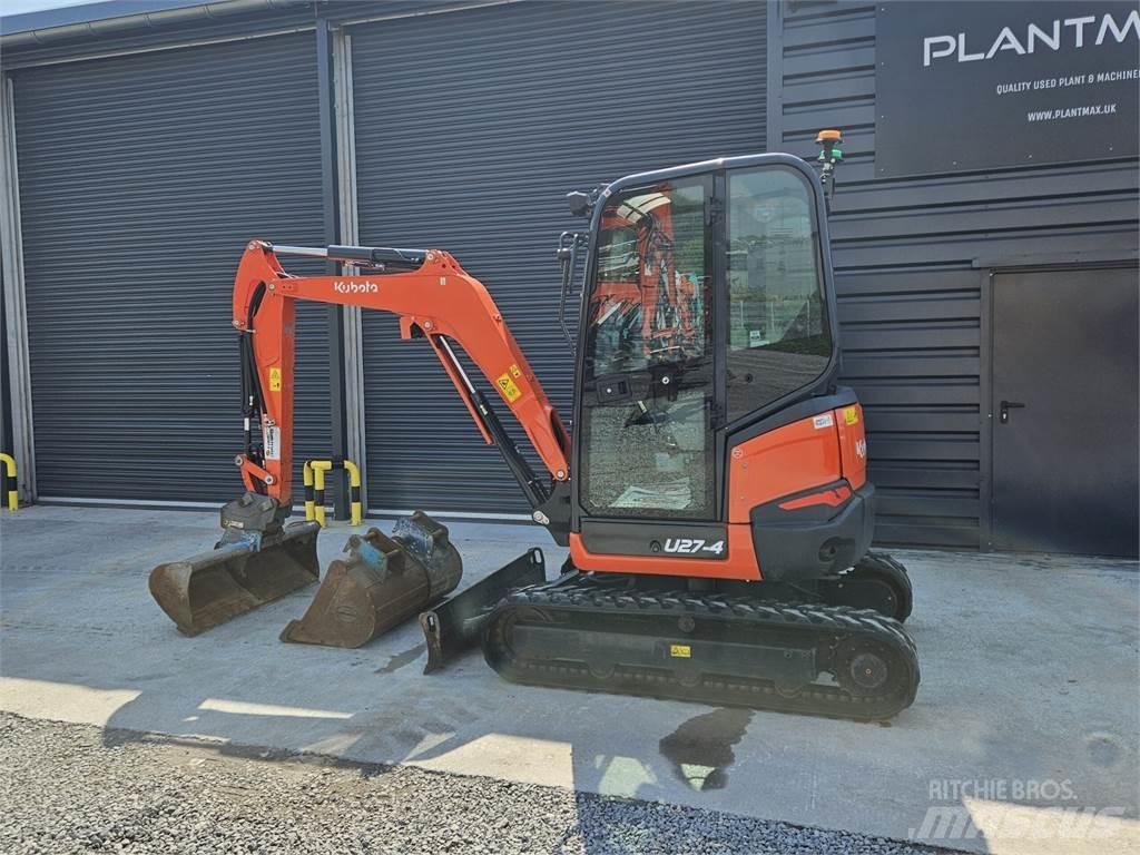 Kubota U27-4 Мини-экскаваторы