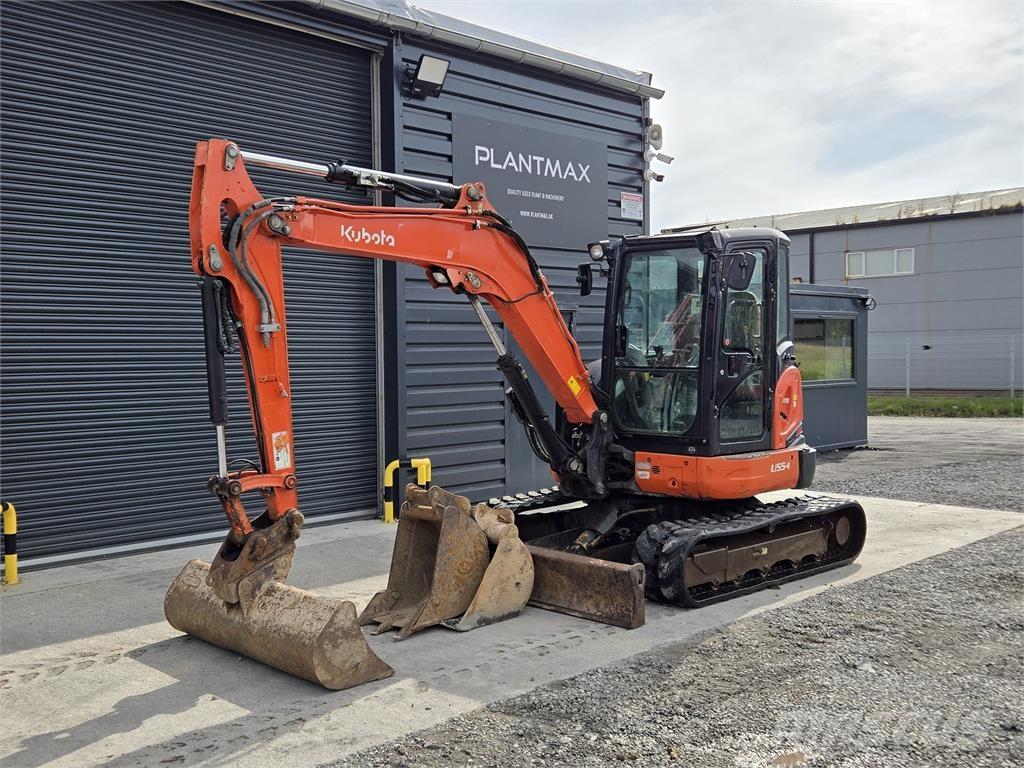 Kubota U55-4 Малые экскаваторы 7т-12т