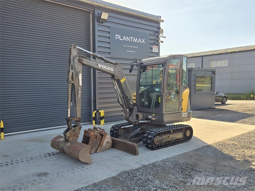 Volvo EC27C Мини-экскаваторы