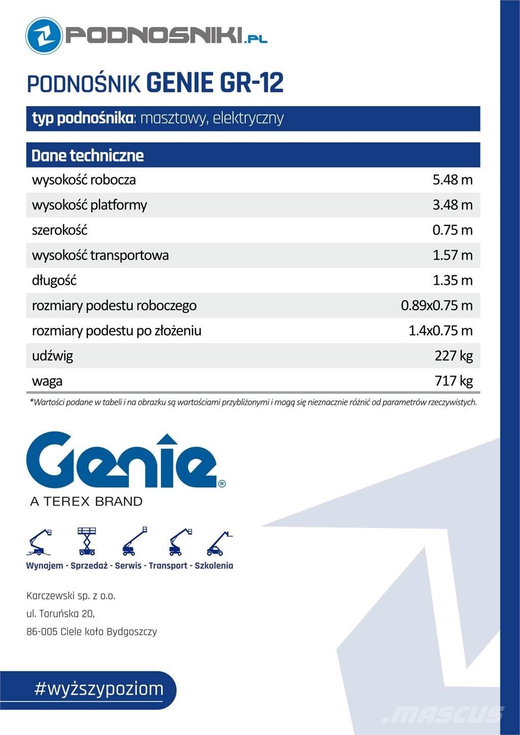 Genie GS-4047 Ножничные подъемники