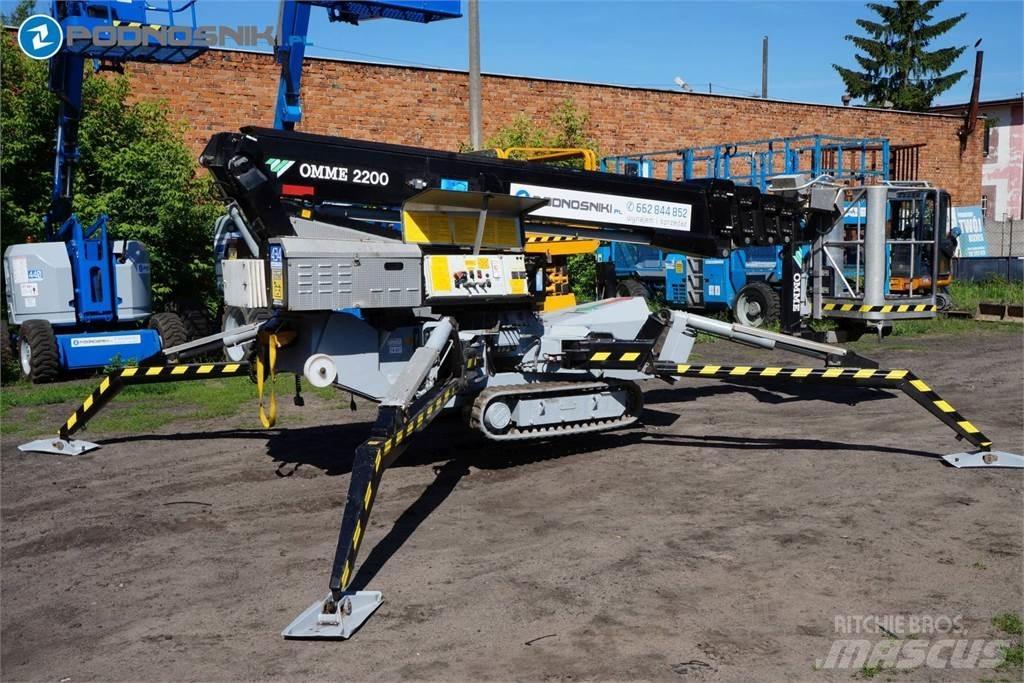 Omme 2200RBD Компактные самоходные стреловые подъемники