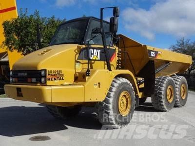 CAT 725 Шарнирно-сочленённые самосвалы