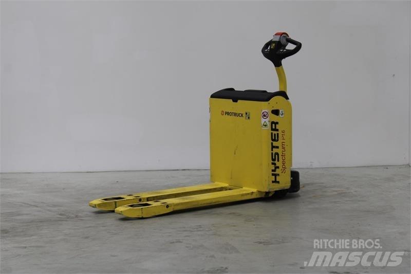 Hyster P1.6 Ручные электрические тележки