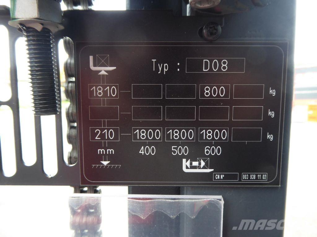 Linde D08 Ручные штабелёры с электроподъёмом