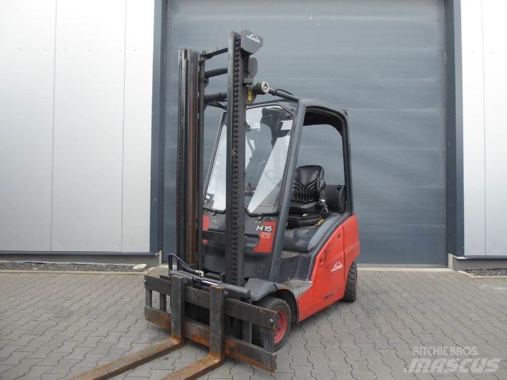 Linde H16D Дизельные погрузчики