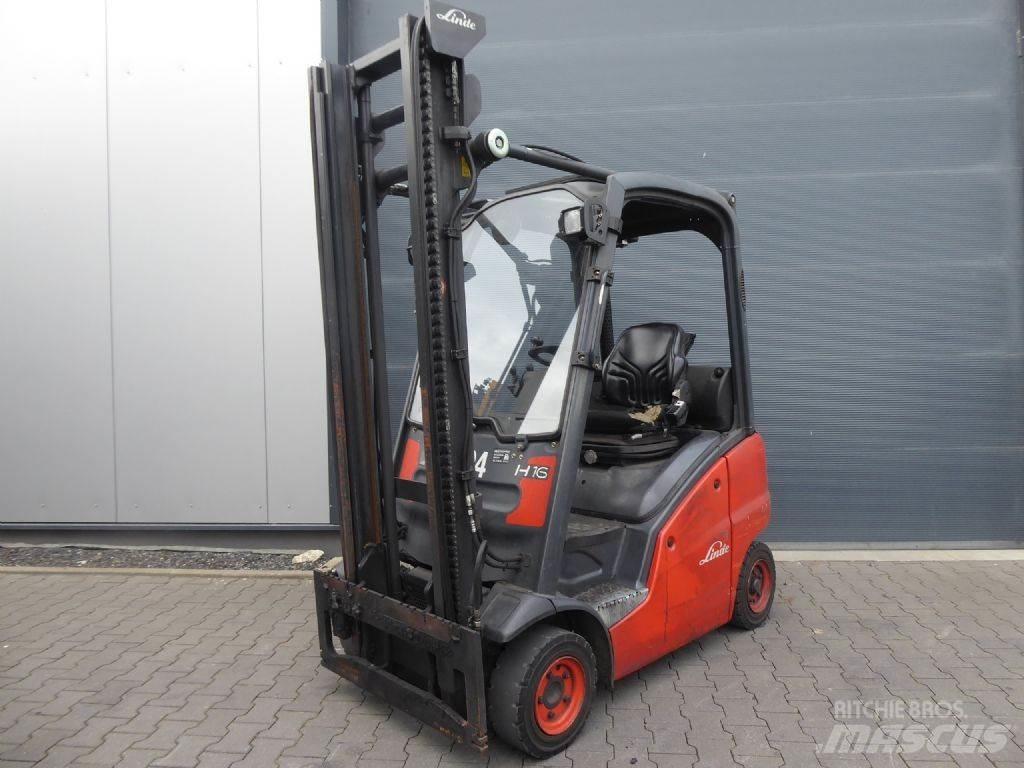 Linde H16D Дизельные погрузчики