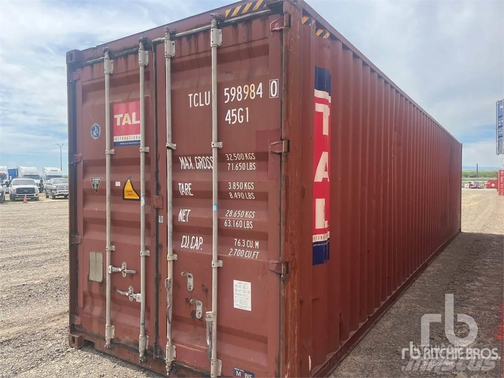 40 ft High Cube Специальные контейнеры