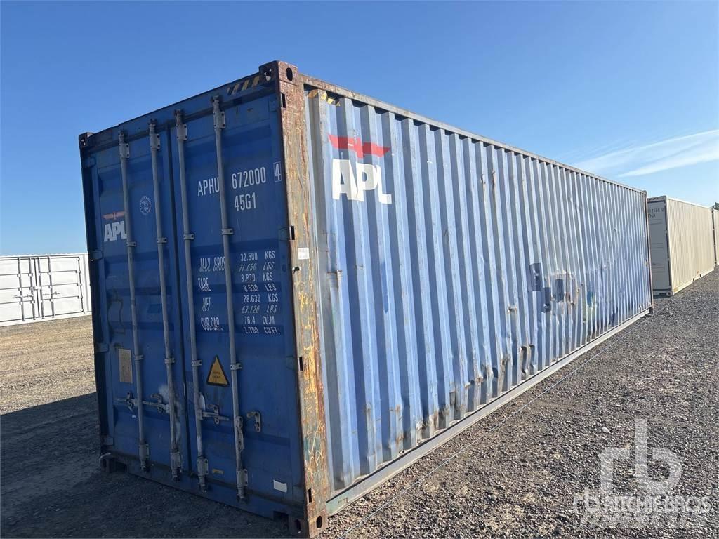 40 ft High Cube Специальные контейнеры