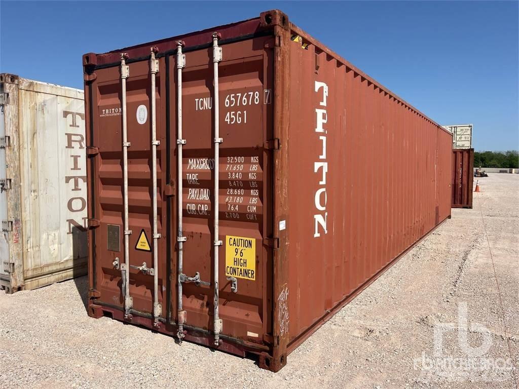  40 ft High Cube Специальные контейнеры