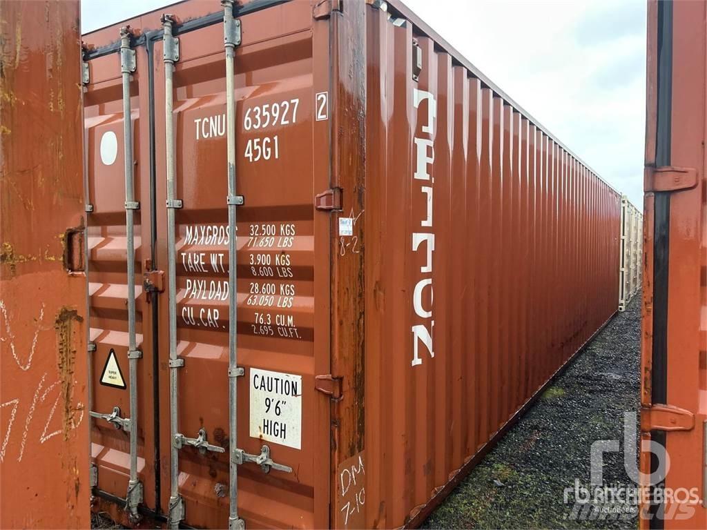  40 ft High Cube Специальные контейнеры