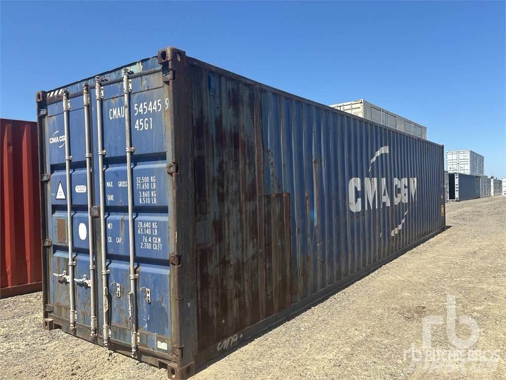  40 ft High Cube Специальные контейнеры