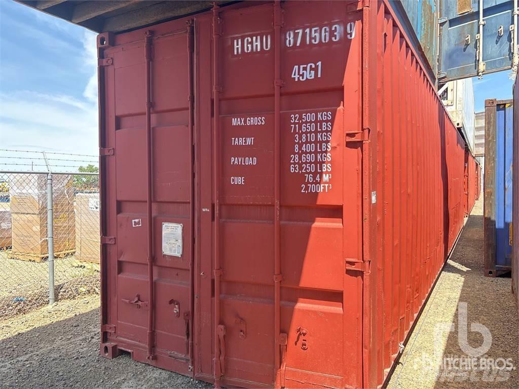  40 ft Standard Специальные контейнеры
