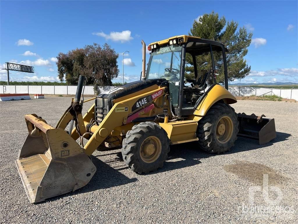 CAT 414E Скиповые погрузчики