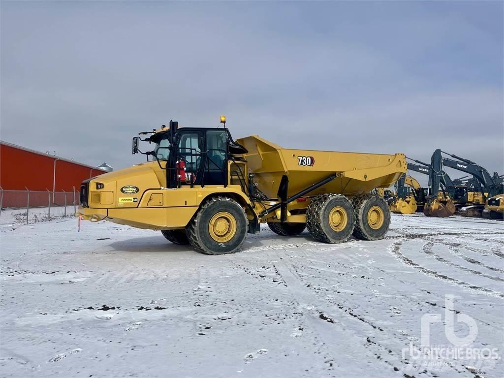 CAT 730 Шарнирно-сочленённые самосвалы