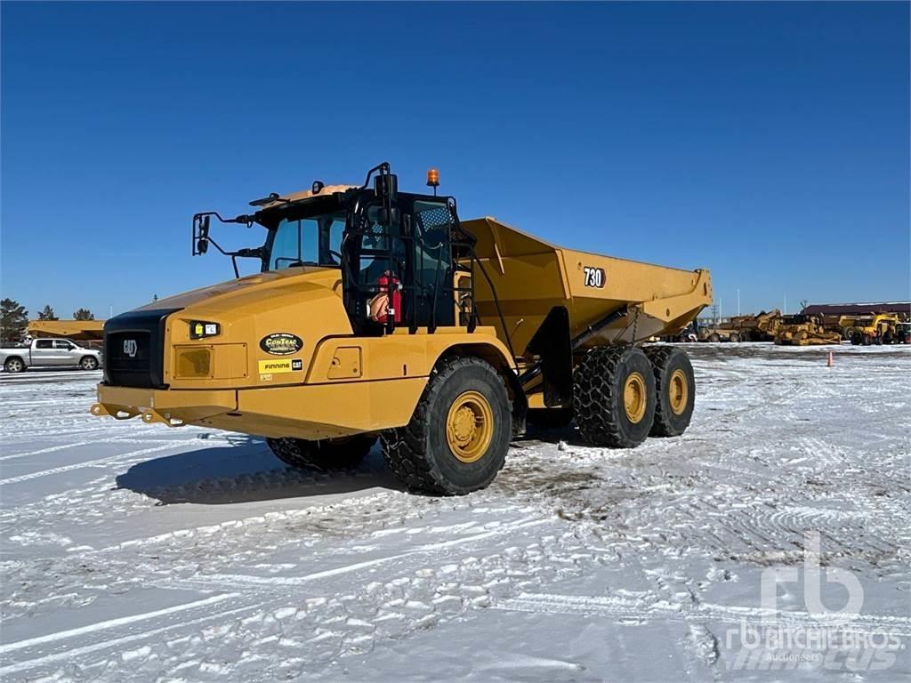 CAT 730 Шарнирно-сочленённые самосвалы