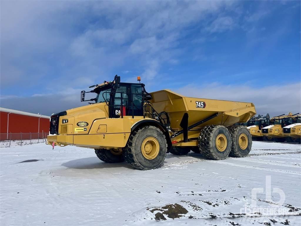 CAT 745 Шарнирно-сочленённые самосвалы
