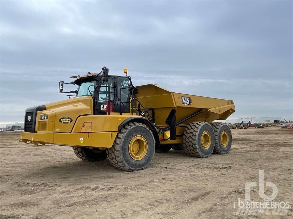 CAT 745 Шарнирно-сочленённые самосвалы