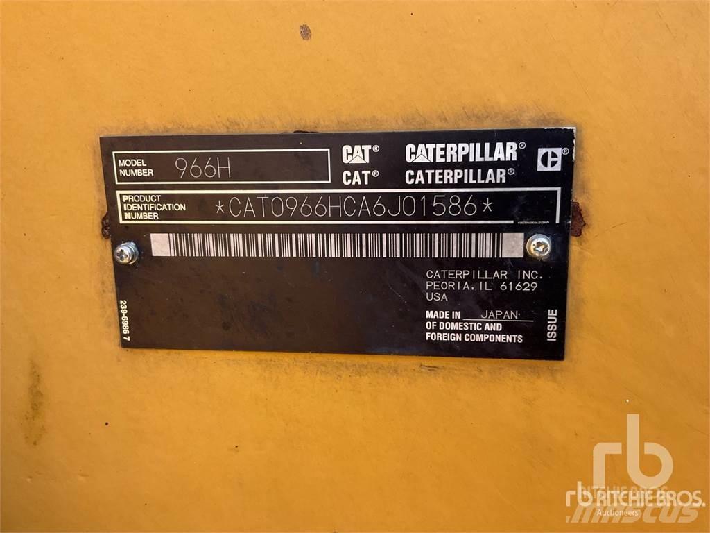 CAT 966H Фронтальные погрузчики