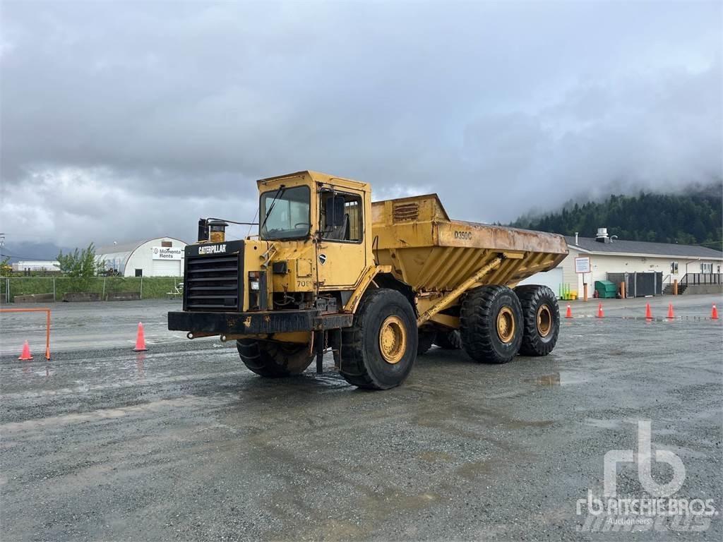 CAT D350C Шарнирно-сочленённые самосвалы