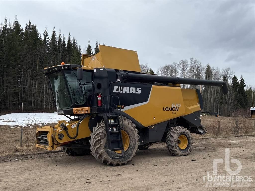 CLAAS 670 Зерноуборочные комбайны