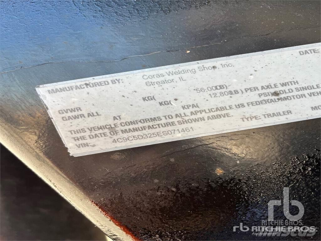  CORAS 19 ft T/A Самосвальные полуприцепы
