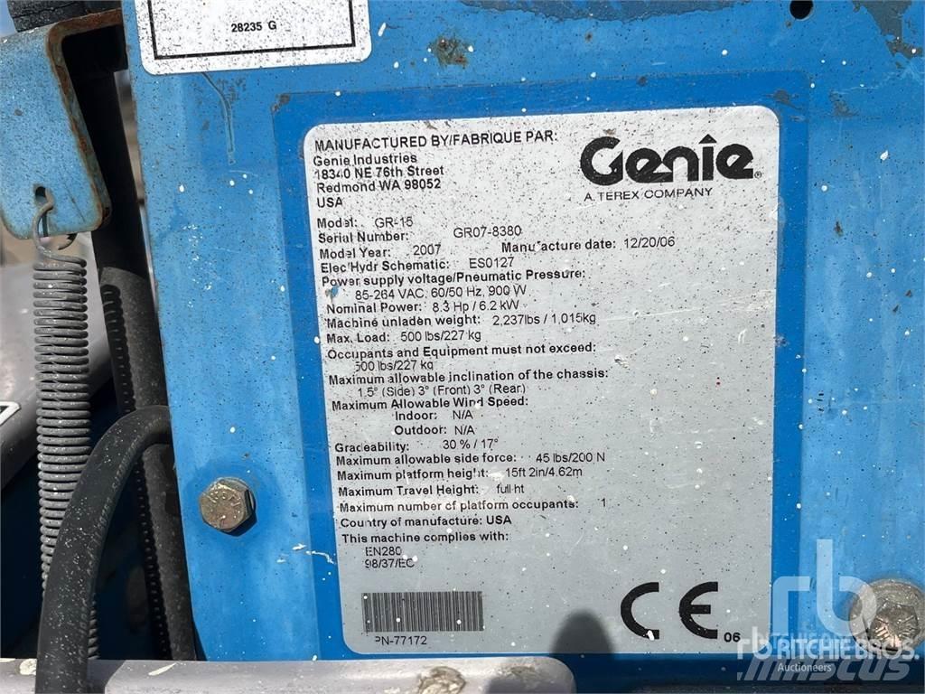 Genie GR15 Коленчатые подъемники