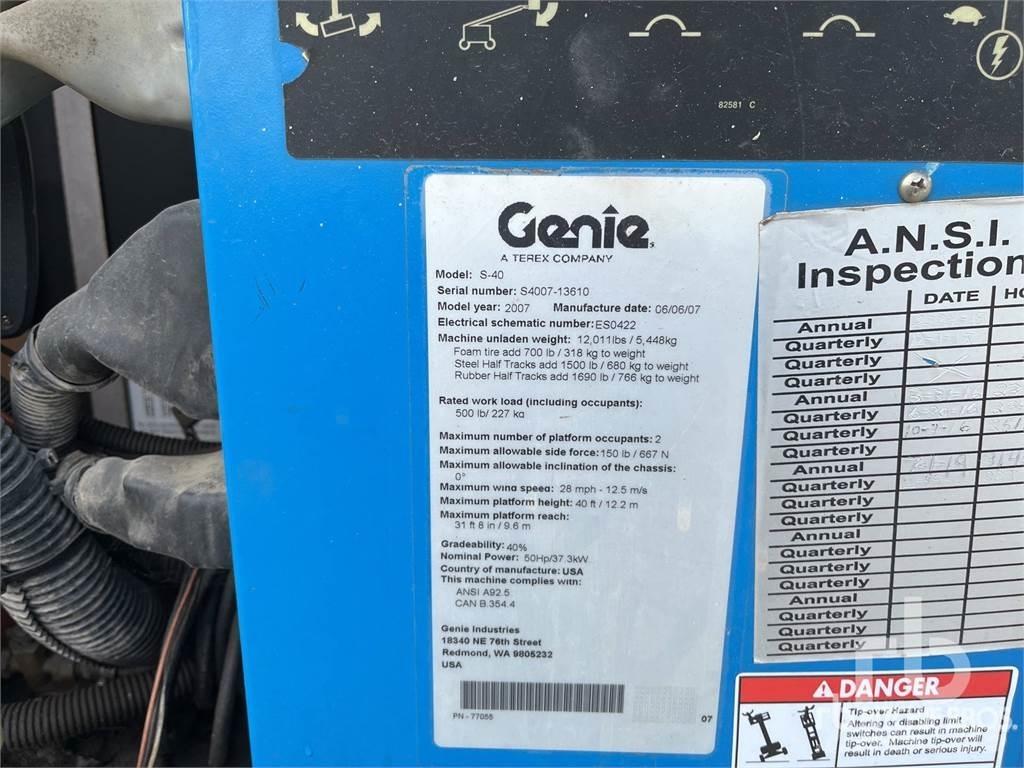 Genie S40 Коленчатые подъемники