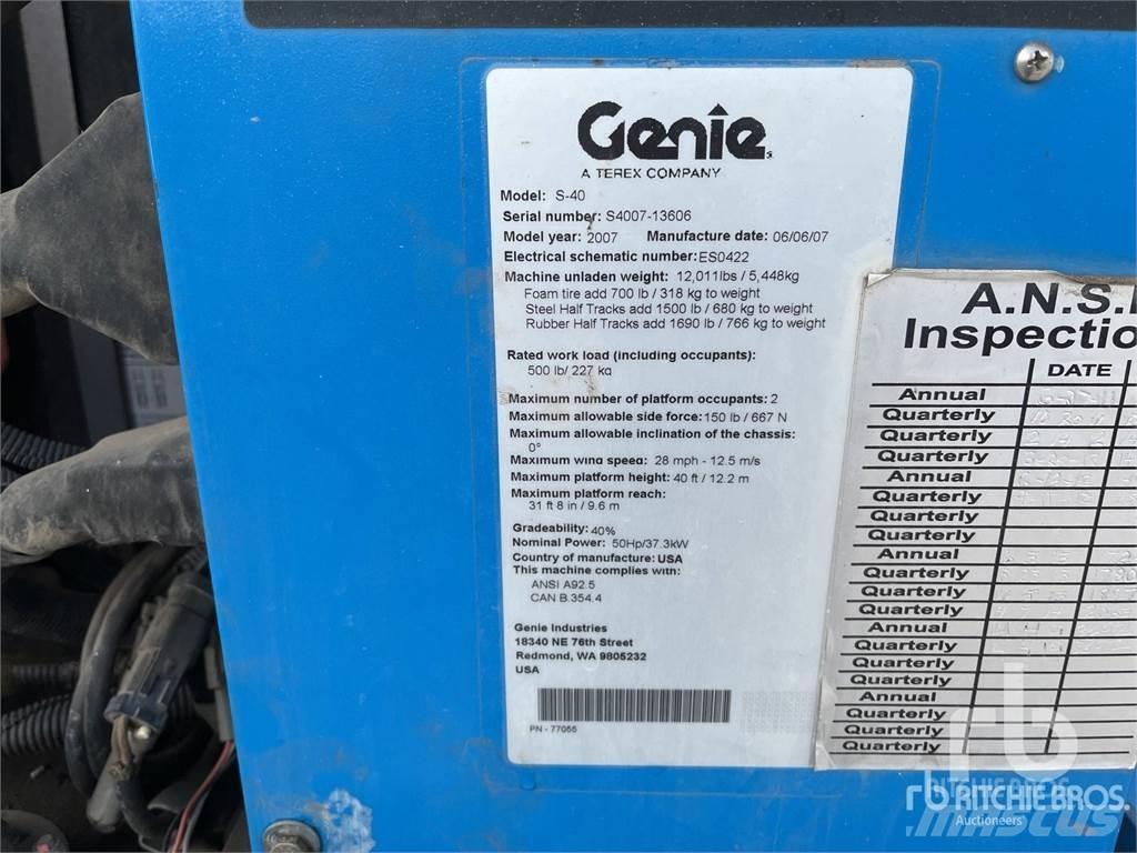 Genie S40 Коленчатые подъемники