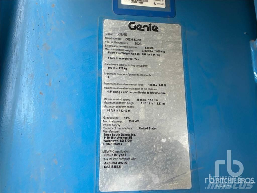 Genie Z62-40 Коленчатые подъемники