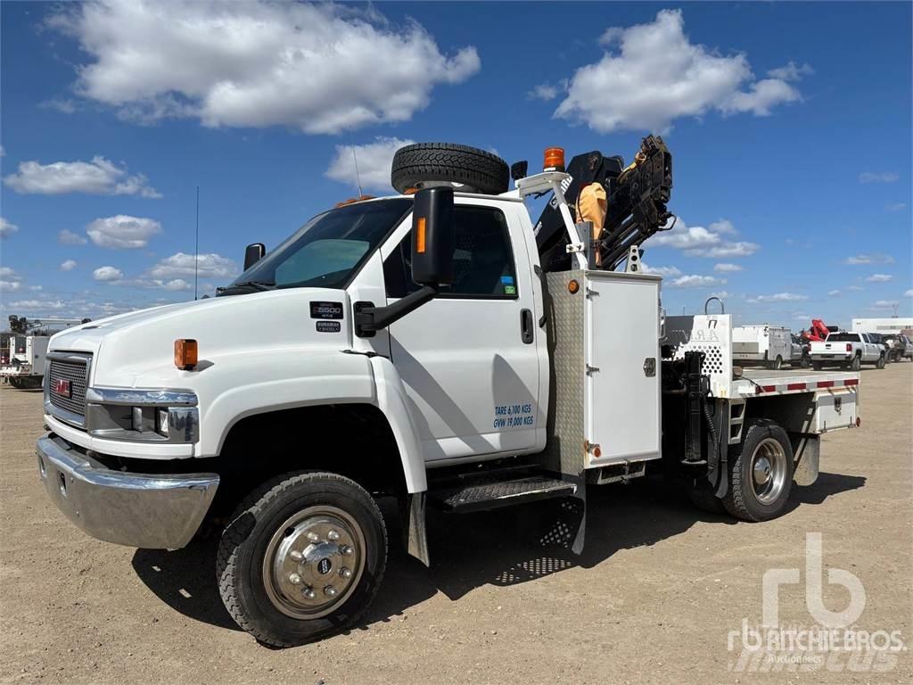 GMC C5500 Автомобильные краны