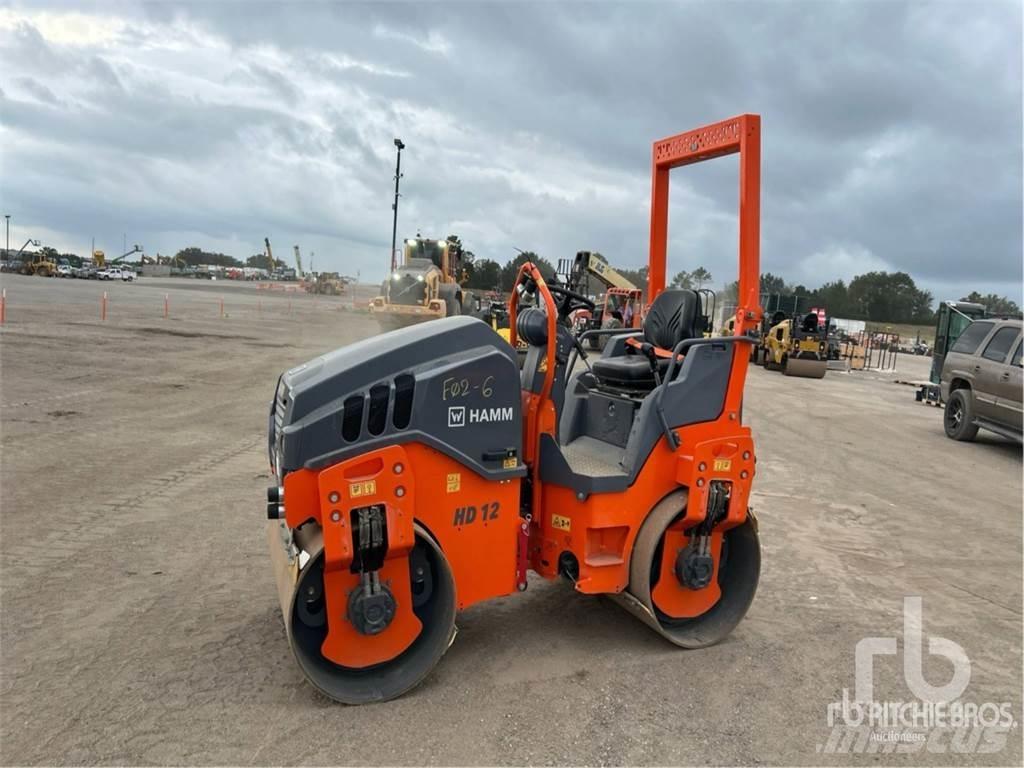 Hamm HD12VV Катки тротуарные