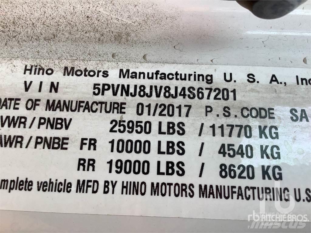 Hino 268 Изотермический фургон