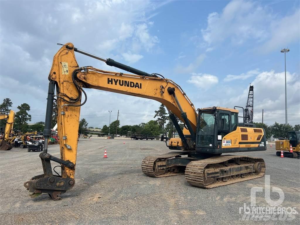 Hyundai HX330L Гусеничные экскаваторы
