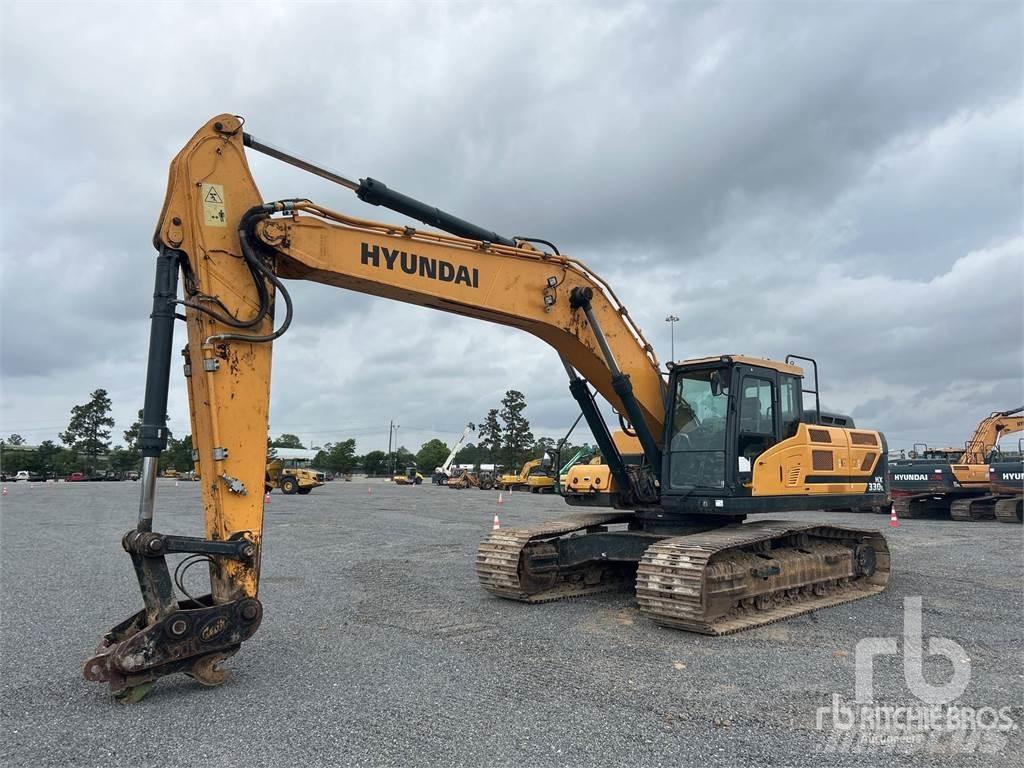 Hyundai HX330L Гусеничные экскаваторы