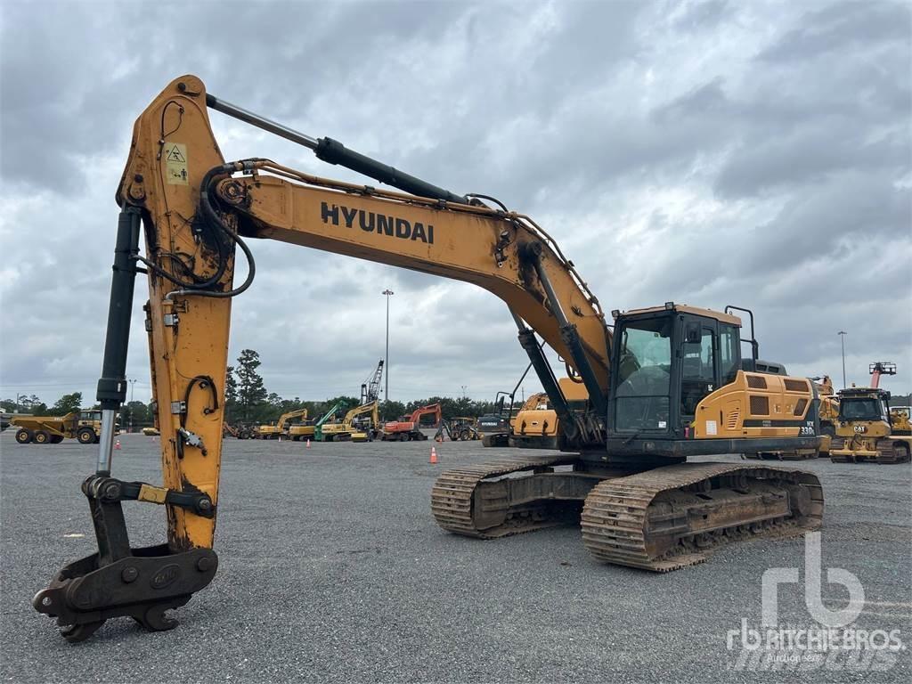 Hyundai HX330L Гусеничные экскаваторы