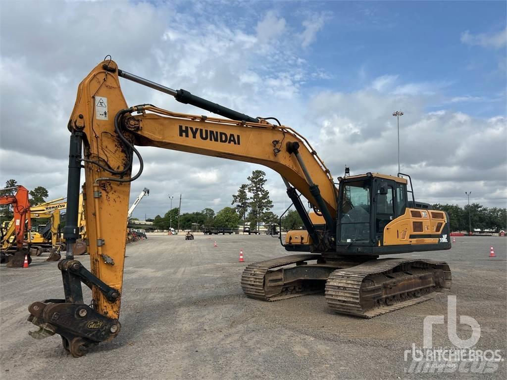 Hyundai HX330L Гусеничные экскаваторы