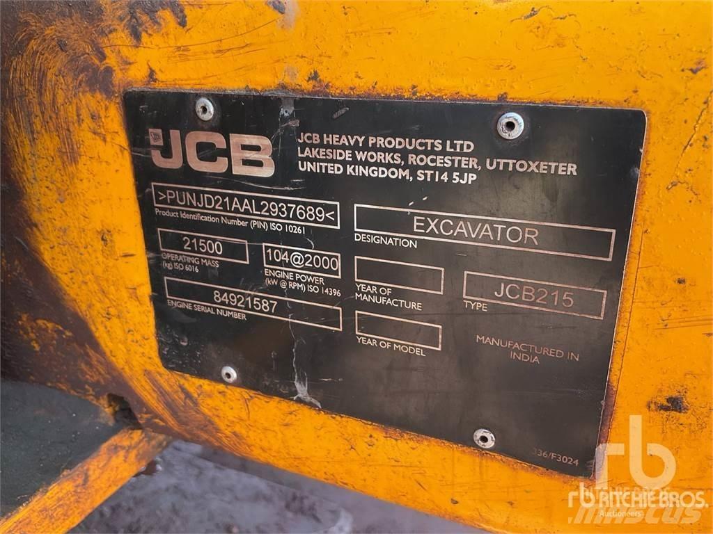 JCB 215LC Гусеничные экскаваторы