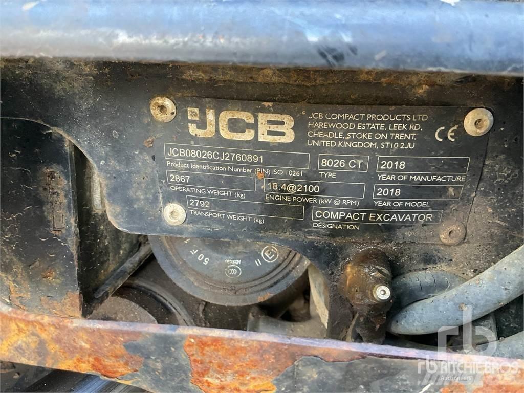 JCB 8026CT Гусеничные экскаваторы