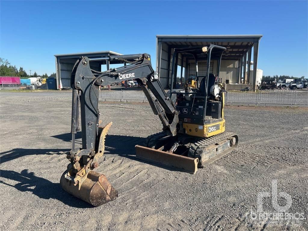 John Deere 26G Мини-экскаваторы