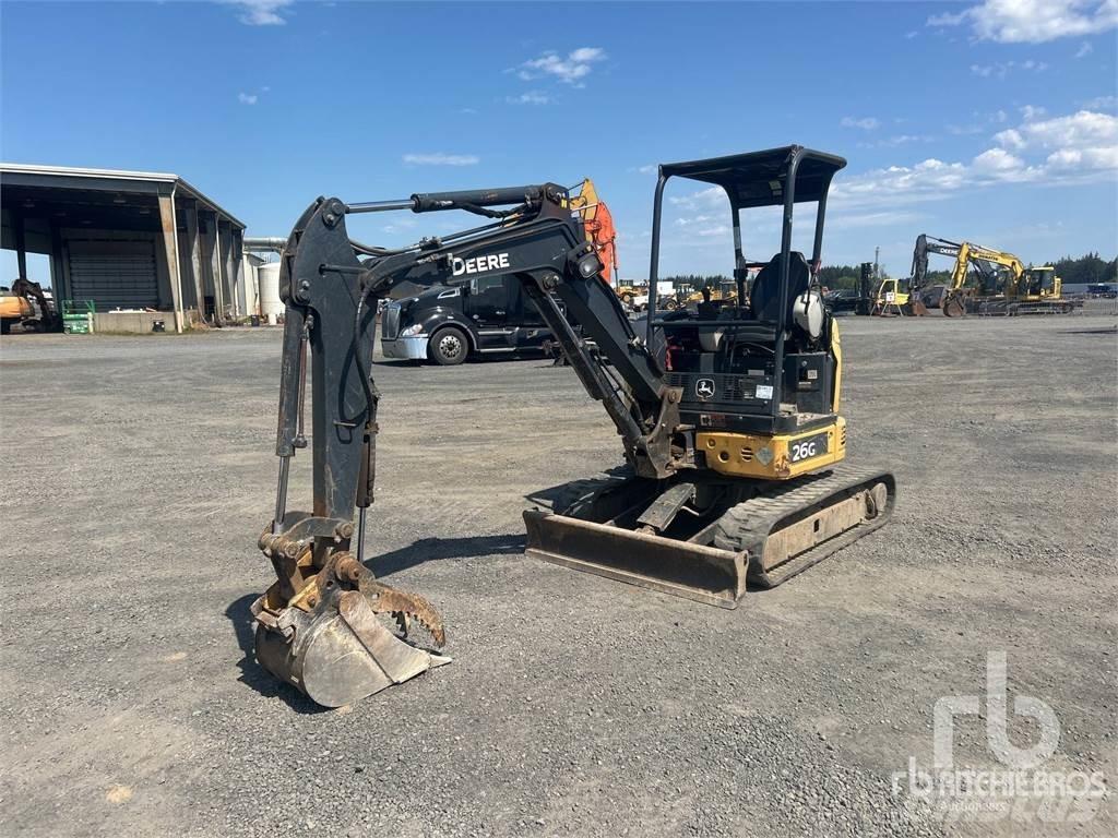 John Deere 26G Мини-экскаваторы