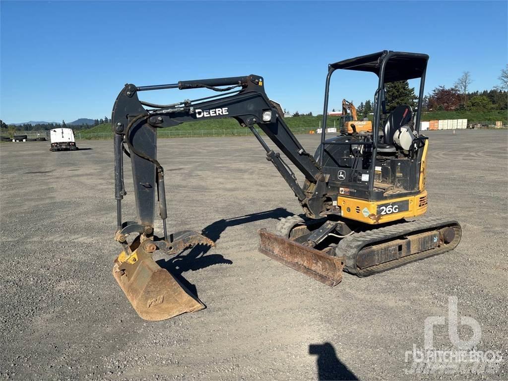 John Deere 26G Мини-экскаваторы