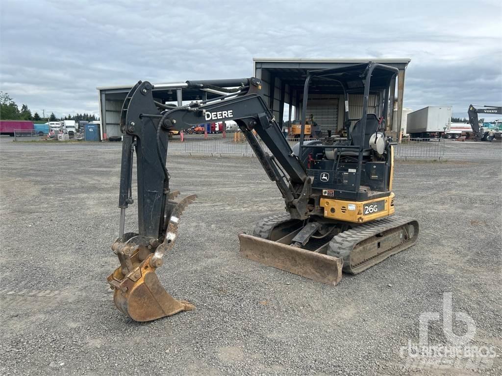 John Deere 26G Мини-экскаваторы
