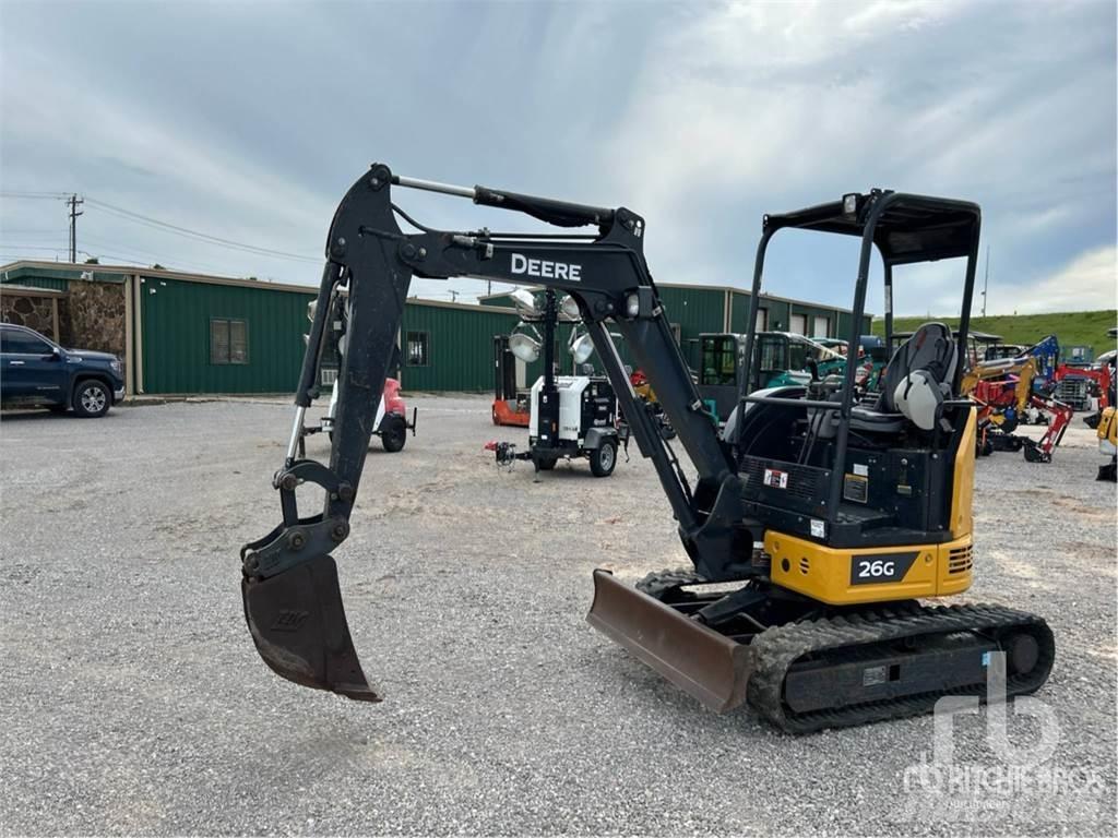 John Deere 26G Мини-экскаваторы
