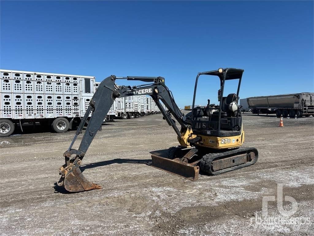 John Deere 27D Мини-экскаваторы
