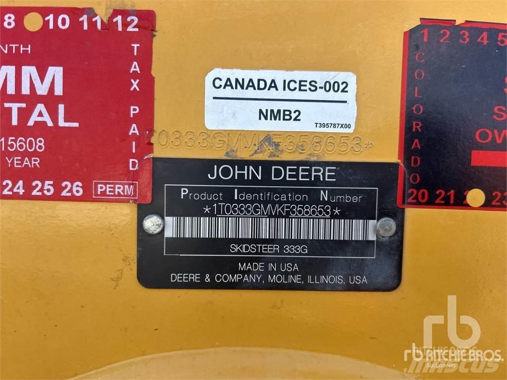 John Deere 333G Мини-погрузчики